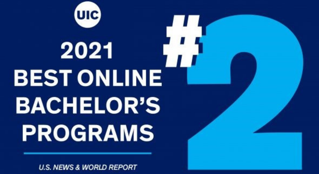 UIC Ranked No. 2 in Best Online Bachelor's Programs